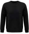 03574 Unisex Comet Organic Sweatshirt Black colour image